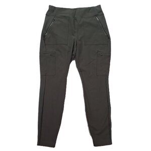 Athleta Pant Women's 14 Headlands Hybrid Cargo II Tight Legging Green Outdoor